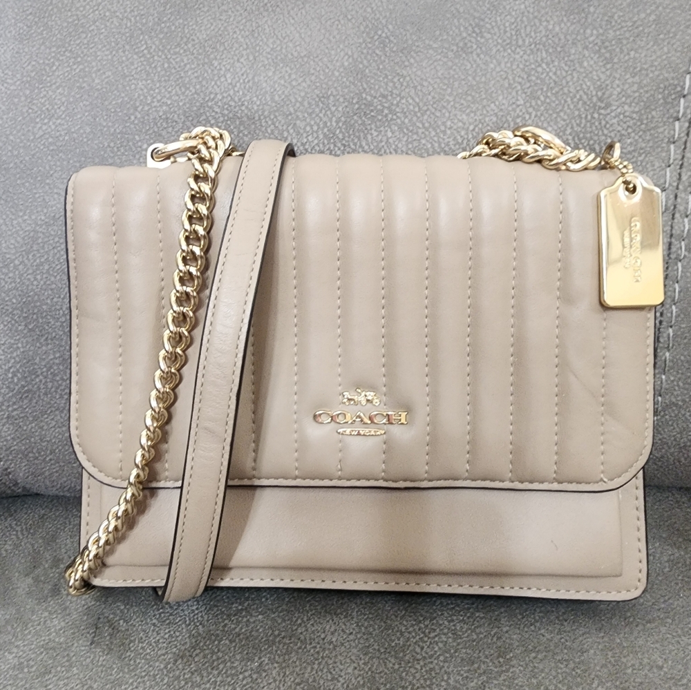 Coach Klare Linear Quilted
